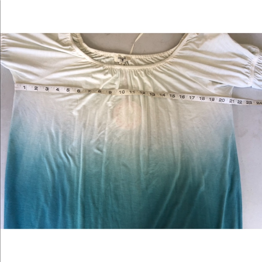 NWT Umgee Ombré Open Shoulder dress - Picture 8 of 8